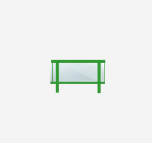 Gepoederlakt aluminium frame