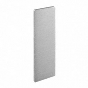 Afdekplaat voor Easy-Glass Slim. Gebruik zonder bekleding. Voor trapmontage. Rechts