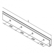 Basisprofiel Easy-Glass Slim voor zijmontage