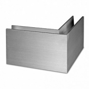 Buiten hoekprofiel Easy-Glass Slim voor topmontage