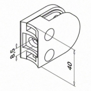 Glasklem MOD 27 buis