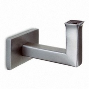 Handrailingsteun square line 40x40 - wand-vlak