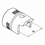 Verbinder voor rond U-profiel - EASY HIT
