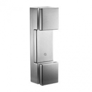 Wandbevestiging voor glas. Model 4762 rechthoekig.
