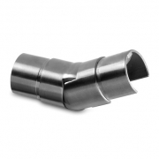 Variabele verbinder 25-55° voor rond U-profiel - opgaand
