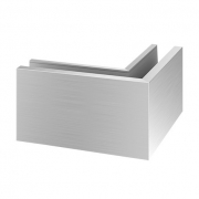 Buiten hoekprofiel Easy-Glass Pro voor topmontage