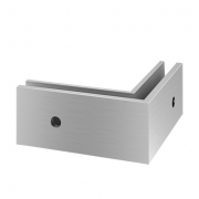 Buiten hoekprofiel Easy-Glass Pro voor zijmontage