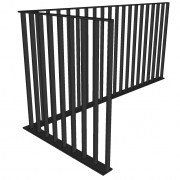 Balustrade RISTI - staal - verticaal