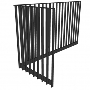 Balustrade RISTI - staal - verticaal
