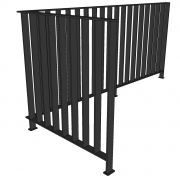 Balustrade RISTI - staal - verticaal