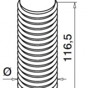 Buigbare buisverbinder 0° - 135°
