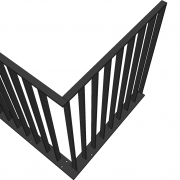 Balustrade RISTI - staal - verticaal