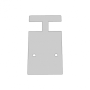 Eindplaatje voor 2101 met uitsparing links en rechts