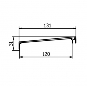 1.0 kN Top Cover 120 mm OnLevel