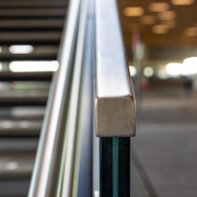 Eindkap voor inox U-profiel - AISI304/316