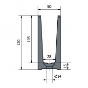 Basisprofiel OnLevel 6010 voor topmontage