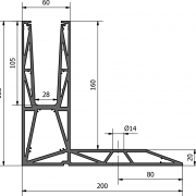 Basisprofiel OnLevel 3120 voor topmontage