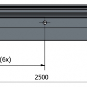 Basisprofiel OnLevel 3010 voor topmontage