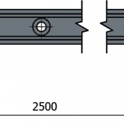 Basisprofiel OnLevel 6010 voor topmontage