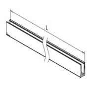 Basisprofiel Easy-Glass Slim voor montage in chape Lengte 5M