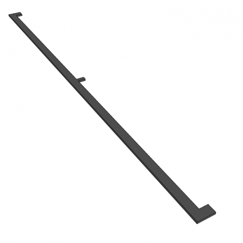 Handgreep GAMAO - staal - 10x40