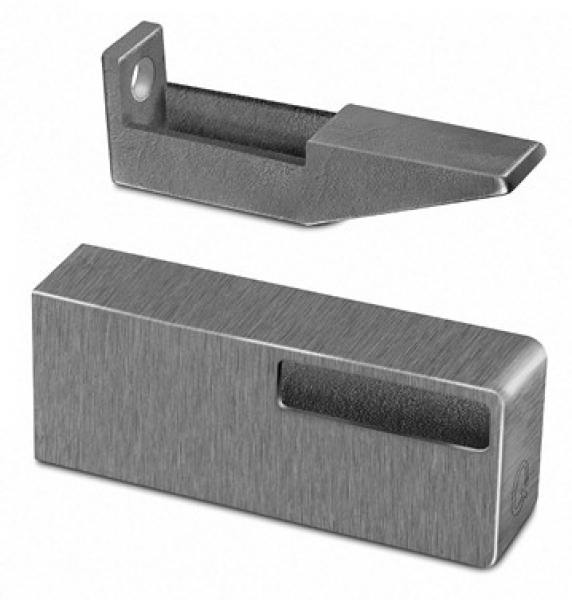 Handrailingsteun square line - 40x10