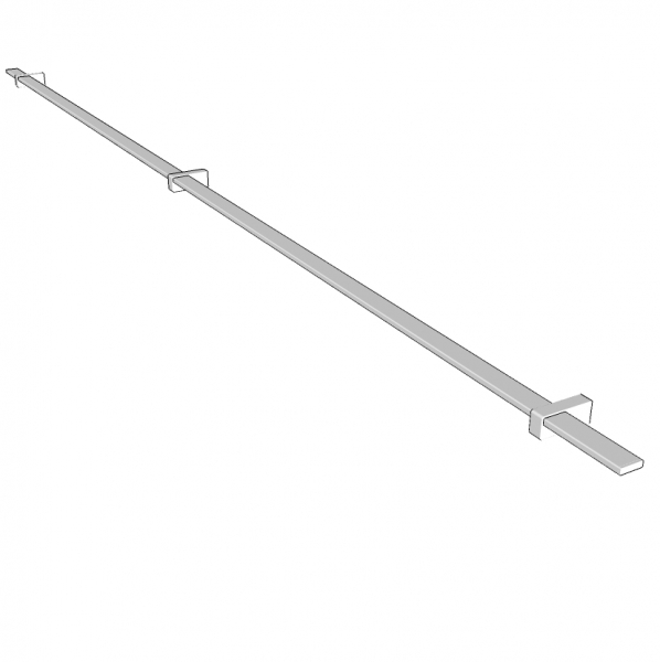 Handgreep TOLLA - gelakt- 10x40