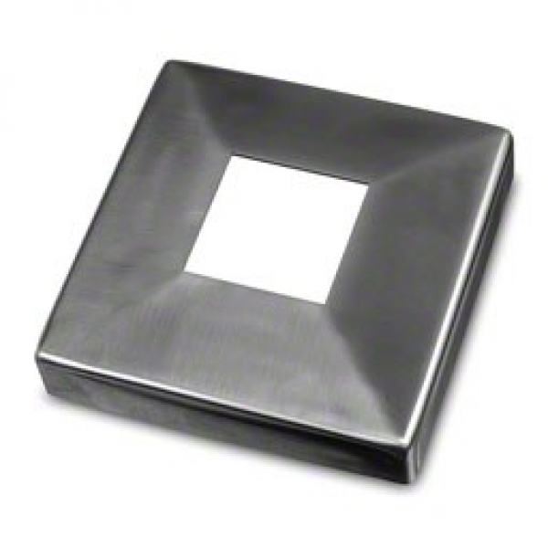 Afdekrozet square line 40x40 D108