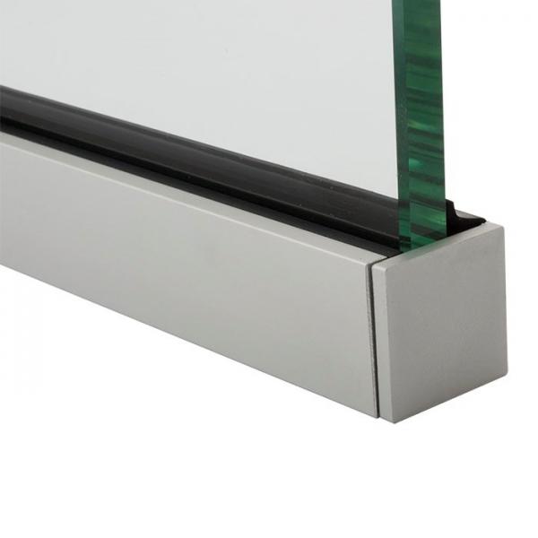 Alu eindkapje 25 x 30mm