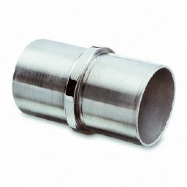 Buisverbinder 180° doorlopend met naad - D12mm