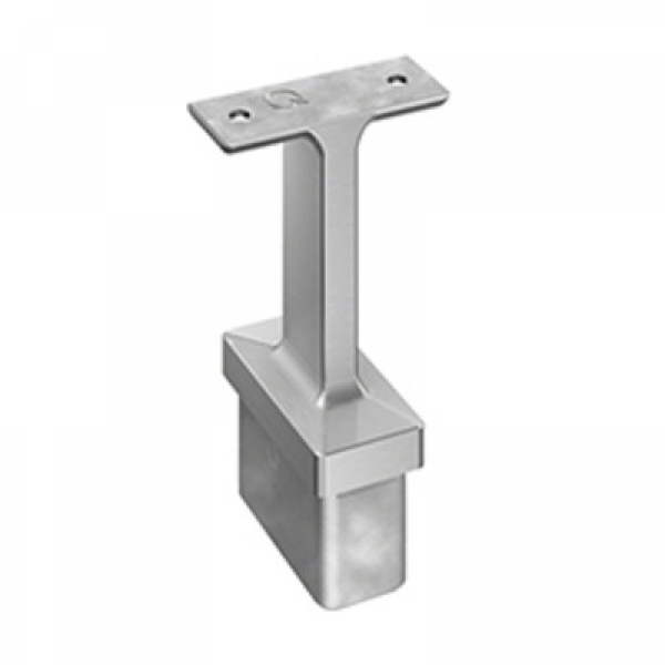 Handrailingssteun square line 60x30 - buis-vlak