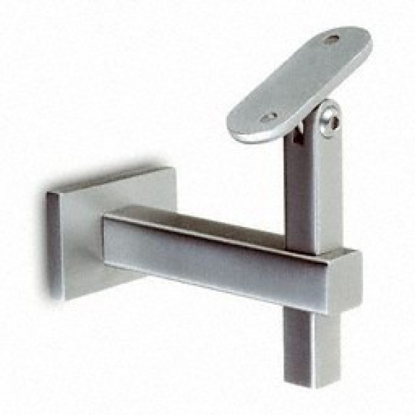 Handrailingsteun variabel square line 40x40 - wand-vlak