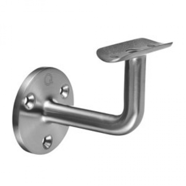 Handrailingsteun wand-buis met kabeltoevoer