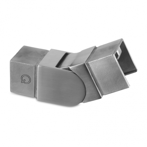 Variabele verbinder 25-55° voor vierkant U-profiel - opgaand