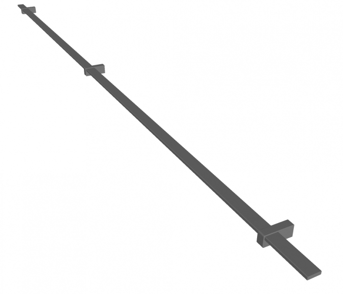 Handgreep MAXAS - inox - 10x40