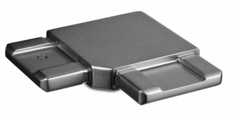 Buisverbinder square line 40x10 kniefitting 90°